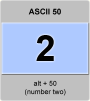 Ascii Code 2 Number Two American Standard Code For Information Interchange The Complete Ascii Table Characters Letters Vowels With Accents Consonants Signs Symbols Numbers Number Two Ascii 50 Ascii Art Ascii Table Code Ascii