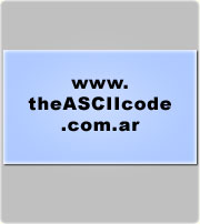 The complete table of ASCII characters, codes, symbols and signs